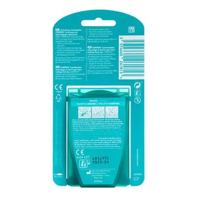 Compeed, pansements pour cors, hydrocolloïde, moyen, 10 pièces