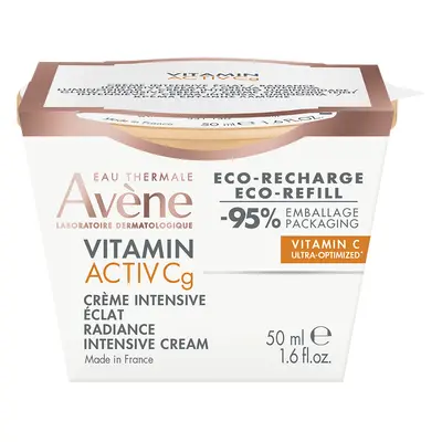 Avène Vitamin Activ Cg, crème intensive éclaircissante, recharge, 50 ml