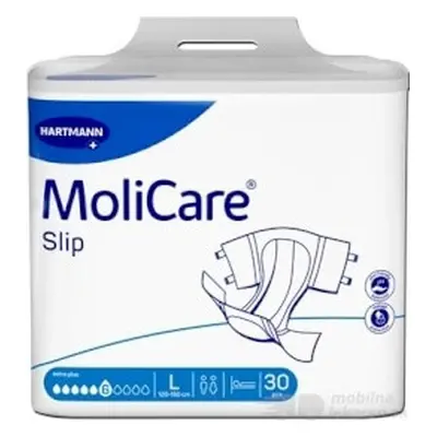 MoliCare Slip extra plus 6 sq. L 1×30pcs, culottes d'incontinence