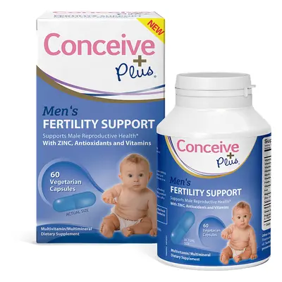 Sasmar Conceive Plus Men's Fertility Support - vitamines pour hommes 60 gélules