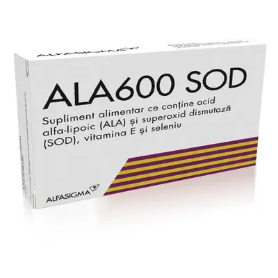 Ala600 SOD, 20 comprimés, Alfasigma