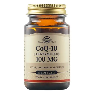 Coenzyme Q10 100 mg, 30 gélules, Solgar