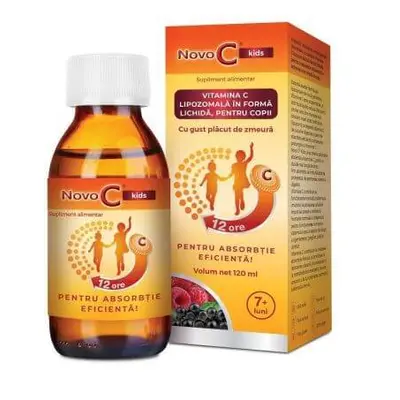 Vitamine C liposomale Novo C Kids, 120 ml, PP Management Kft.