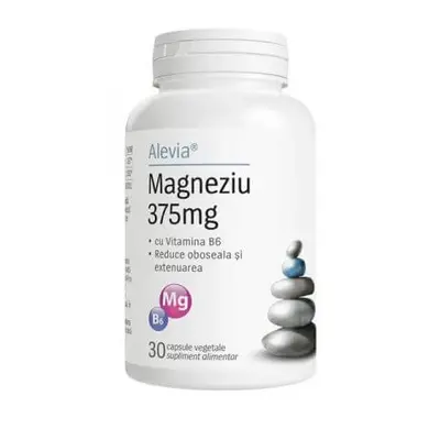 Magnésium 375mg avec vitamine B6, 30 gélules, Alevia