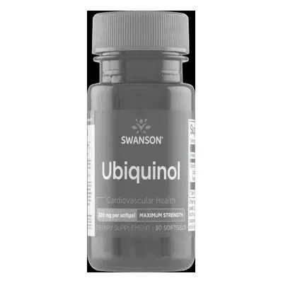 Swanson Ubiquinol 200 mg, coenzyme Q10, 30 gélules