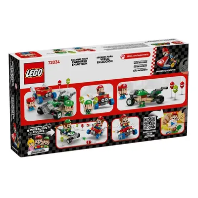 Mario Kart Baby Mario et Baby Luigi Super Mario, 8 ans et +, 72034, Lego