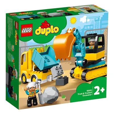 Camion et pelleteuse sur chenilles Lego Duplo 10931, +2 ans, Lego