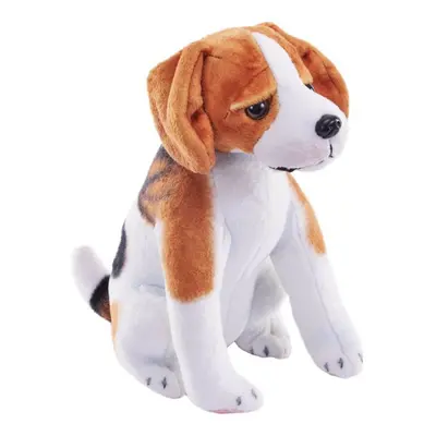 Jouet en peluche Chiot avec son, 14 cm, Beagle, Wild Republic