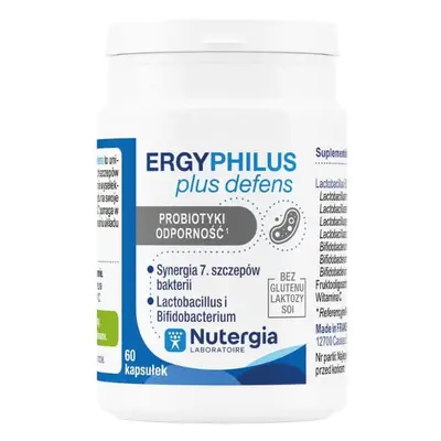 Ergyphilus Plus Defens Nutergia, Microbiote immunitaire naturel, 60 gélules