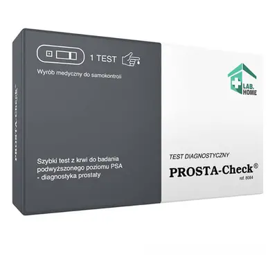 LabHome Prosta-Check, test sanguin pour les niveaux élevés de PSA, diagnostic de la prostate, 1 