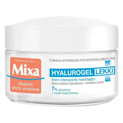 Mixa Hyalurogel, gel-crème hydratant 24 h, peau normale et sèche, 50 ml