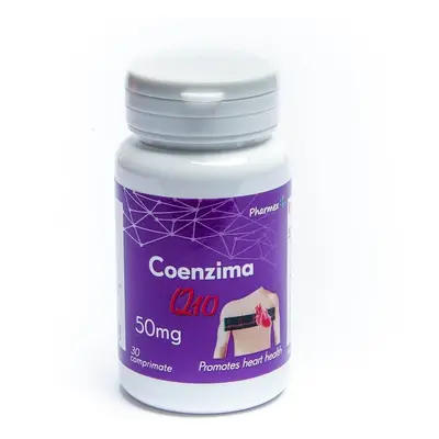 Coenzyme Q10, 50 mg, 30 comprimés, Pharmex