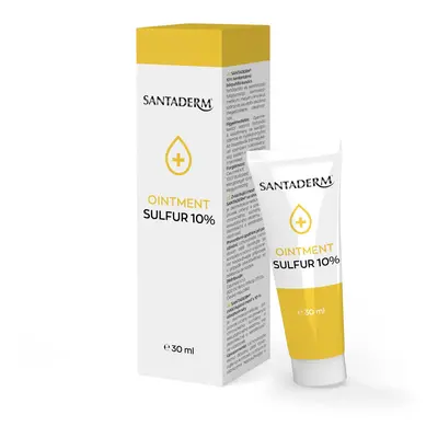 Santaderm Sulfur 10% Pommade émolliente au soufre 30 ml