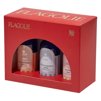 Flagolie Set Celebrate life with fragrance, brume parfumée pour le corps, 3 x 100 ml