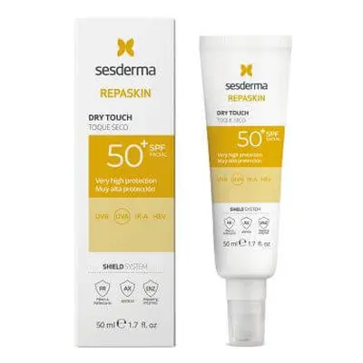 Crème solaire visage SPF 50 Dry Touch Repaskin, 50 ml, Sesderma