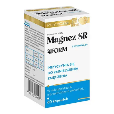 Wegafarm Magnésium SR 4form, 60 gélules