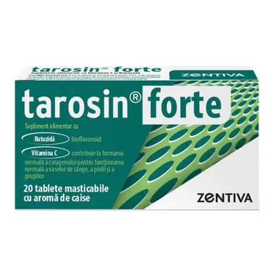 Tarosin Forte complément alimentaire avec Vitamine C et Rutozide, 20 comprimés, Zentiva