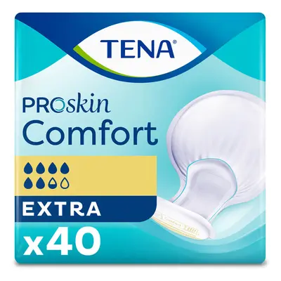 Tena Comfort ProSkin, couches anatomiques, Extra, 40 pièces