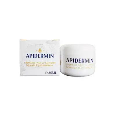 Apidermin Crème Visage Matcha & Vitamine A, 30 ml, Complexe Apicol