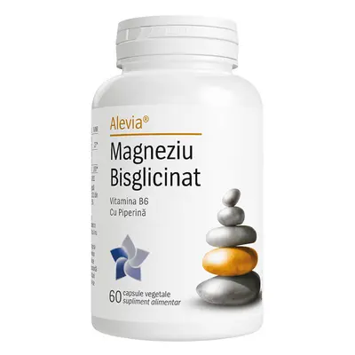 Magnésium bisglycinate, 60 gélules végétales, Alevia