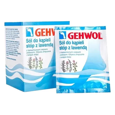 Gehwol, sel de bain pour les pieds à la lavande, 20 g x 10 sachets