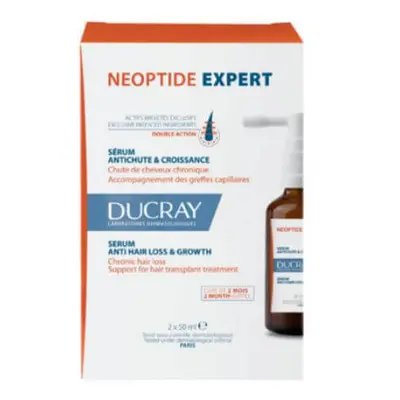 Traitement de la chute des cheveux Neoptide Expert, 2 x 50 ml, Ducray