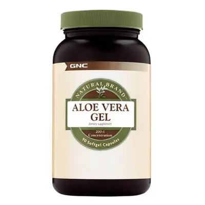 Gel d'aloès de marque naturelle (579166), 90 capsules, GNC