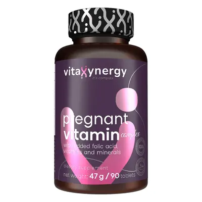 Complexe de vitamines enceintes VitaXynergy x 90 To