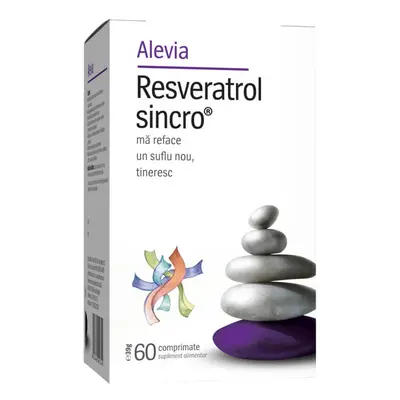 Resveratrol Syncro, 60 comprimés, Alevia