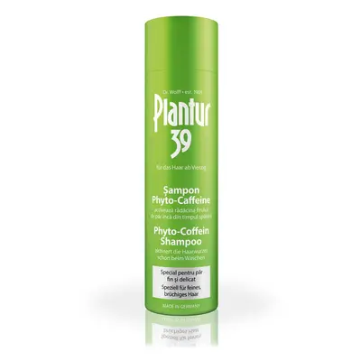 Shampooing pour cheveux fins et délicats Plantur 39 Phyto-Caféine, 250 ml, Dr. Kurt Wolff