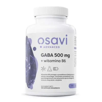 Osavi GABA 500 mg + vitamine B6 (120 gélules)