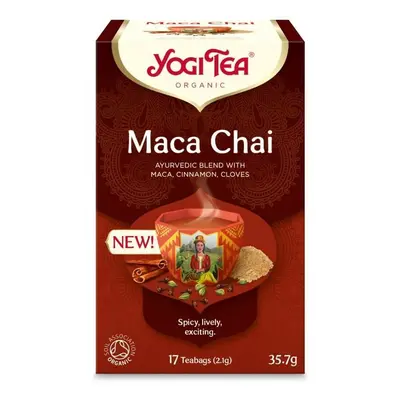 Thé Maca Chai Bio, 17 sachets, Yogi Tea