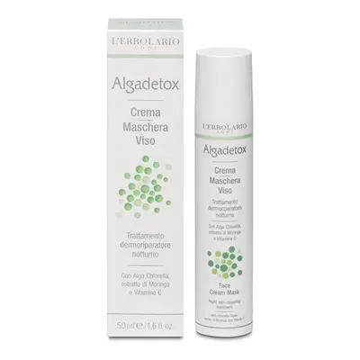 L'Erbolario Algadetox, masque-crème de nuit régénérant, 50 ml