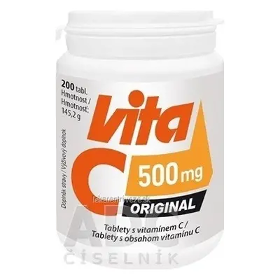 Vitabalans Vita C 500 mg ORIGINAL 1×200 tbl, vitamine C