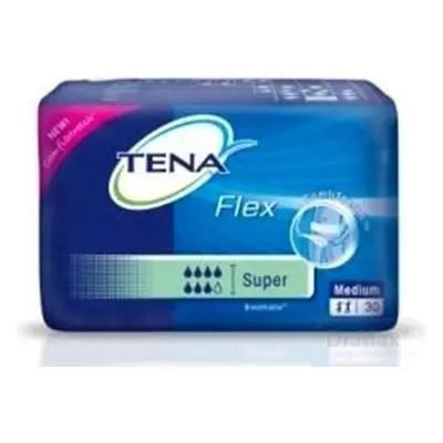 TENA Flex Super M 1×30 pcs, culotte d'incontinence avec ceinture à dégagement rapide