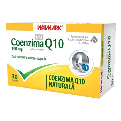 Coenzyme Q10 Max 100 mg, 30 gélules, Walmark