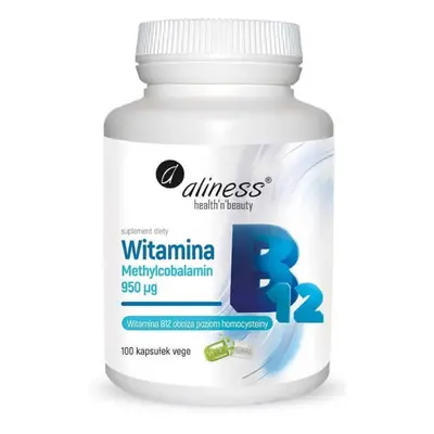 Vitamine B12 Méthylcobalamine 950µg x 100 gélules Aliness