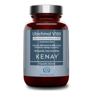 Ubiquinol V100 forme active de coenzyme Q10 (120 gélules) Kenay