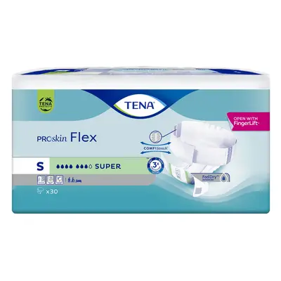 Tena Flex ProSkin, couches, taille S, 61-87 cm, Super, 30 pcs