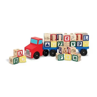 Jouet en bois, camion alphabet, 3 ans, Melissa& Doug