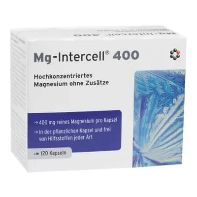 Magnésium Mg-Intercell 400 mg (120 gélules) Intercell