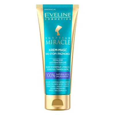 Eveline Cosmetics Egyptian Miracle, pommade-crème pour les pieds et les ongles, 50 ml