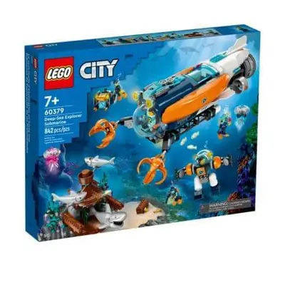 Sous-marin d'exploration des fonds marins Lego City, +7 ans, 60379, Lego