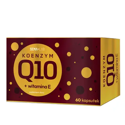 SEMA Lab Coenzyme Q10 + vitamine E, 60 gélules