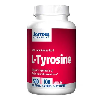 Jarrow Formulas L-Tyrosine, L-Tyrosine 500 mg, 100 gélules