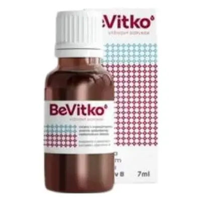 BeVitko 1x7ml, suspension contenant un complexe de vitamines B