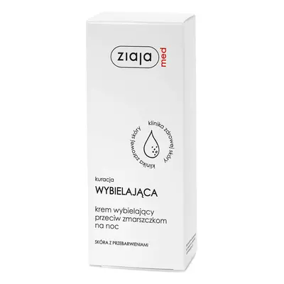 Ziaja Med Traitement blanchissant, crème anti-rides, nuit, 50 ml