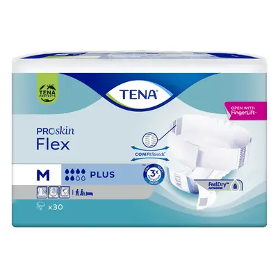 Tena Flex ProSkin, couches, taille M, 71-102 cm, Plus, 30 pcs