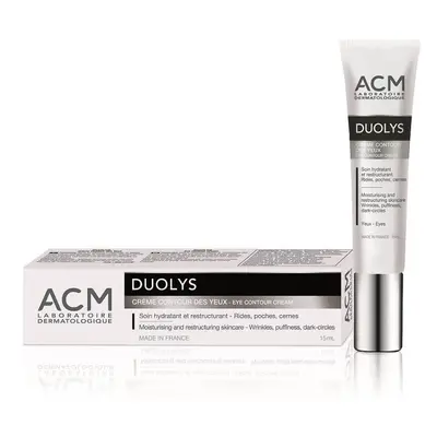 Duolys Crème hydratante et restructurante pour les yeux, 15 ml, Acm