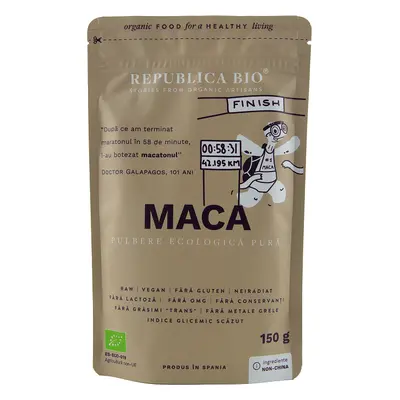 Maca bio en poudre, 150 g, Republica Bio